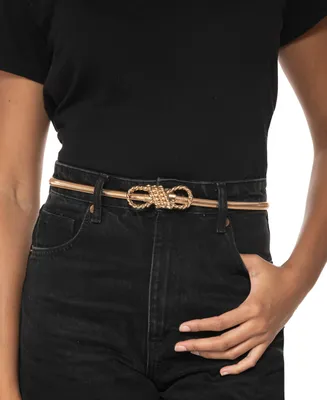 Giani Bernini Women's Sailor Knot Cobra Stretch Belt
