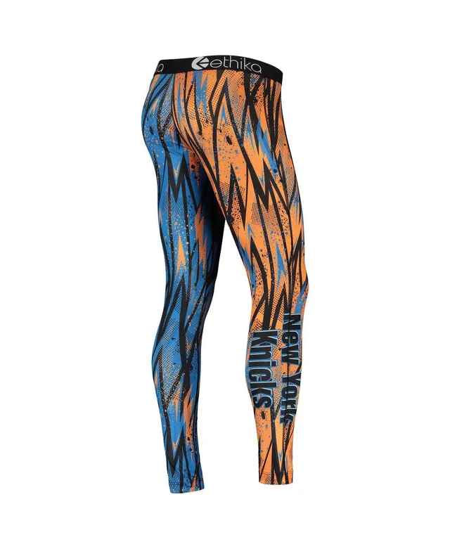 Women's Ethika Orange/Blue New York Knicks Classic Leggings