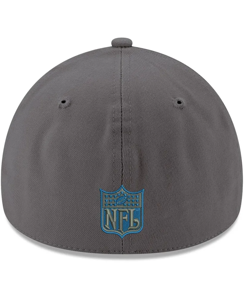 Men's Graphite Los Angeles Rams Team Storm 39THIRTY Flex Hat