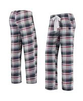 Women's Navy, Red New England Patriots Accolade Flannel Pants