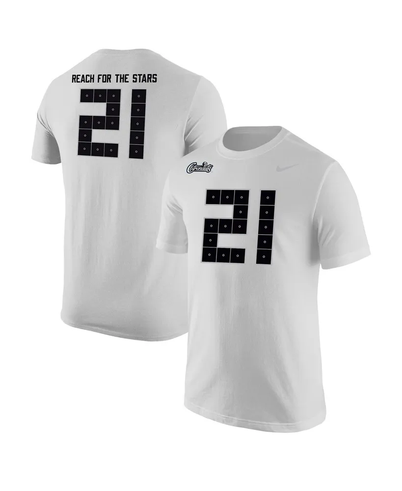 Men's #21 White Ucf Knights Space Game Jersey T-shirt