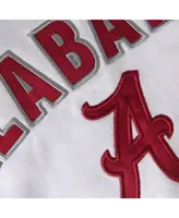 Women's White Alabama Crimson Tide Arch and Logo 1 Pullover Hoodie