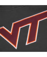 Big Boys Charcoal Virginia Tech Hokies Logo Pullover Hoodie