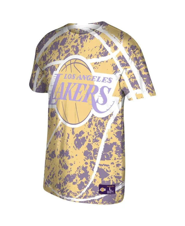 Men's Los Angeles Lakers Pro Standard x Black Pyramid Gold Sublimated T- Shirt