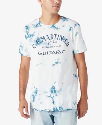 Lucky Brand Men's Martin Guitars Graphic Crewneck T-shirt, Multi