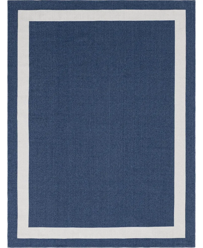 Bayshore Home Illie Border 8'5" x 11'4" Area Rug