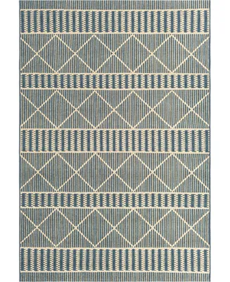 Bayshore Home Outdoor Bh Pashio Trellis Ii Dalyan 5'3" x 8' Area Rug