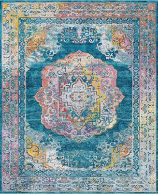 Closeout! Bayshore Home Amulet Clover 8' x 10' Area Rug