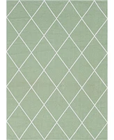 Bayshore Home Illie Diamond 7'5" x 10' Area Rug