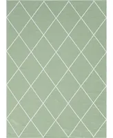 Closeout! Bayshore Home Illie Diamond 8'5" x 11'4" Area Rug