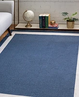 Bayshore Home Illie Border 7'5" x 10' Area Rug