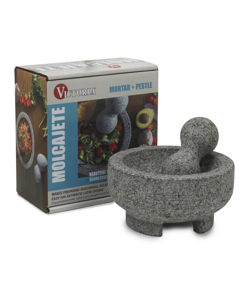 Victoria 6" Granite Mortar with Pestle