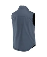 Men's Nfl X Darius Rucker Collection By Fanatics College Navy Seattle Seahawks Sherpa-Lined Full-Zip Vest