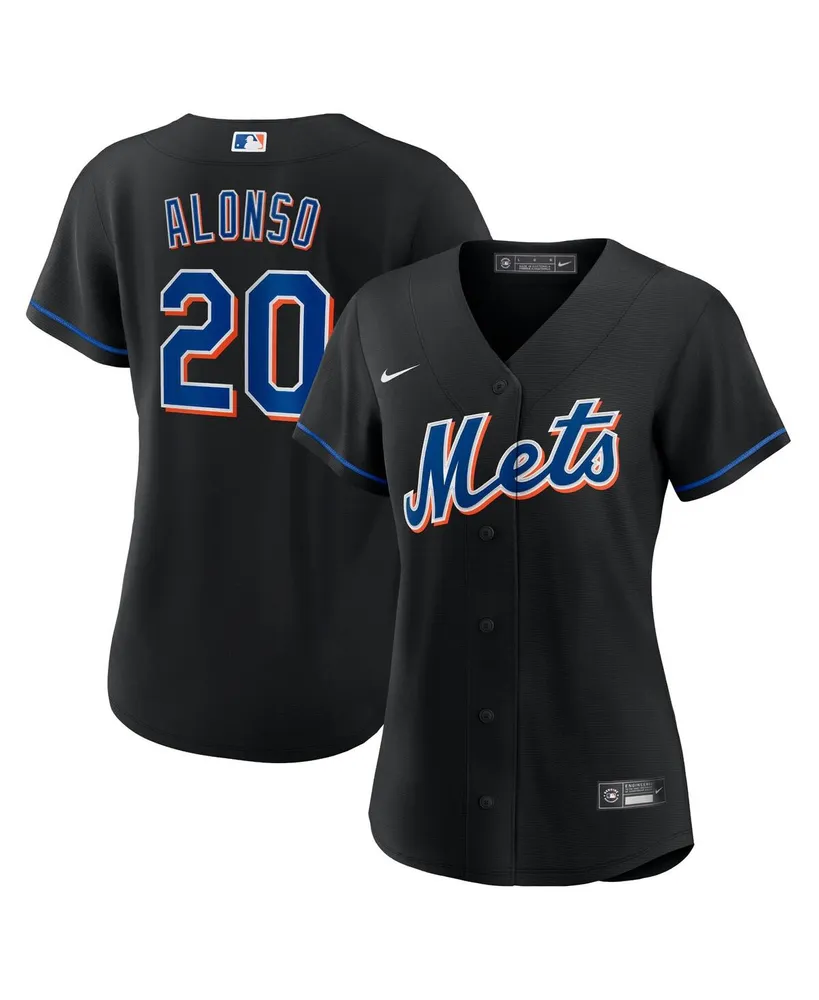 Women's Nike Pete Alonso Black New York Mets 2022 Alternate Replica Player Jersey