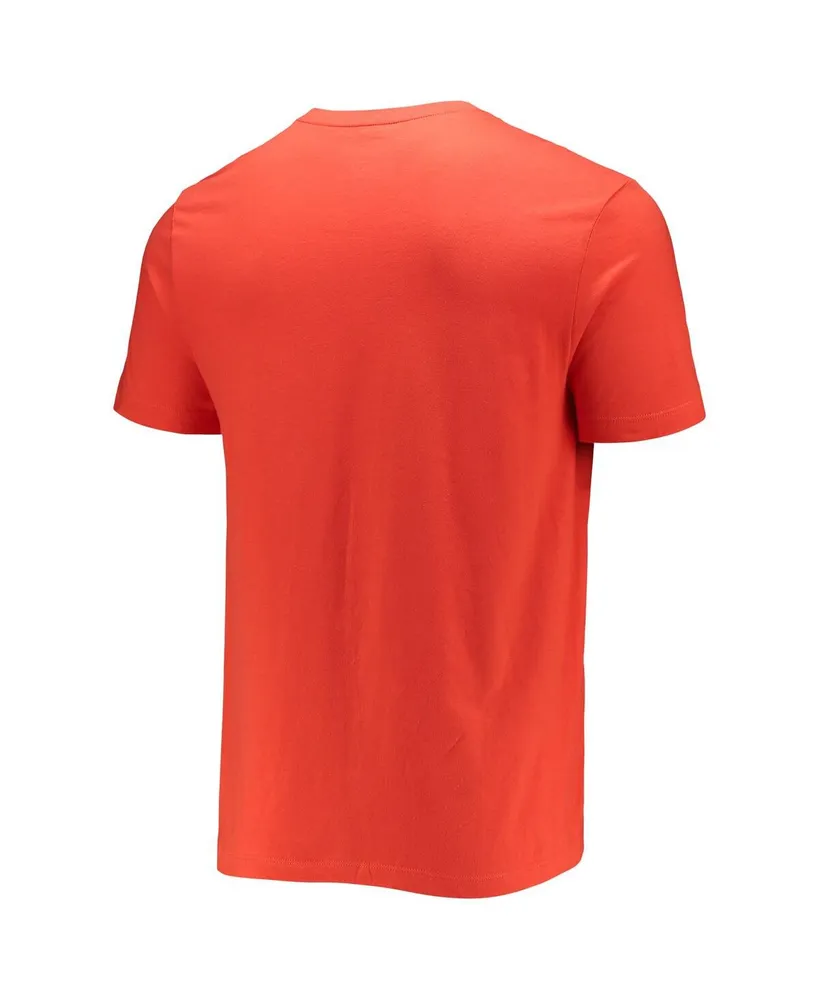 Men's Nike Orange Clemson Tigers Logo Mantra T-shirt