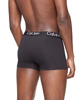 Calvin Klein Men's 3-Pack Ultra Soft Modern Modal Trunk Underwear