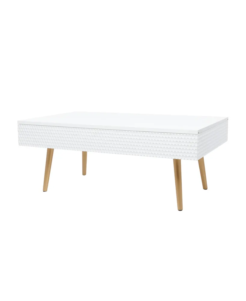 Medium-Density Fibreboard Contemporary Coffee Table