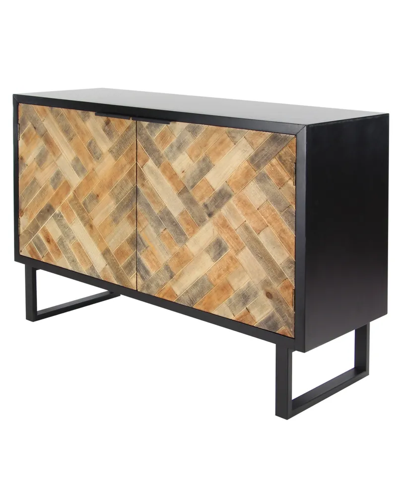 Fir wood, Wood Contemporary Cabinet