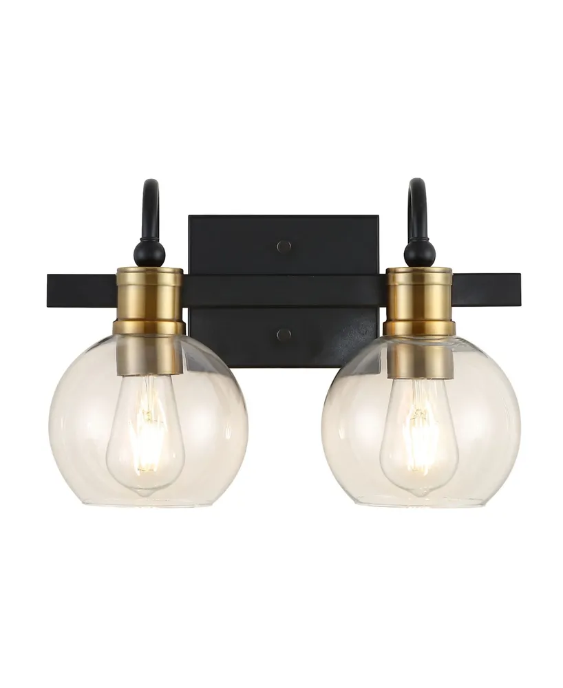 Jonathan Y Marais -Light Rustic Vintage-Inspired Led Vanity Light