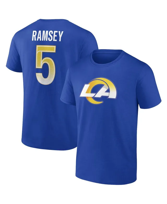 Men's Nike Jalen Ramsey Olive Los Angeles Rams 2022 Salute to Service Limited Jersey Size: Medium