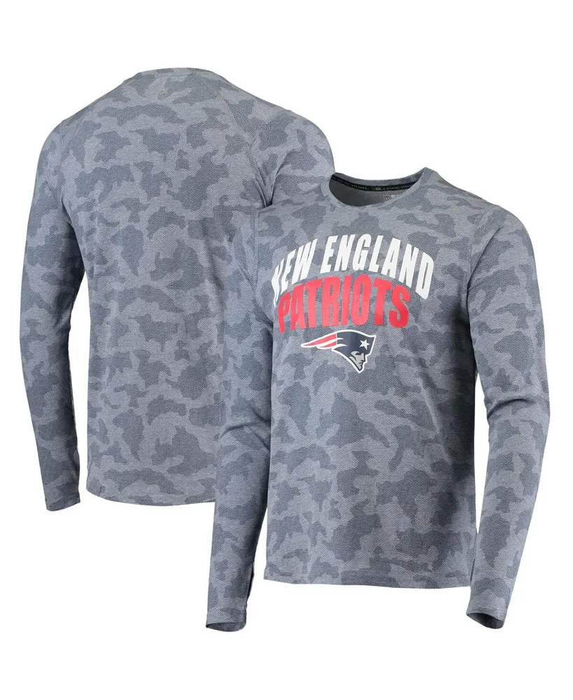 MSX by Michael Strahan Men's Gray Chicago Bears Base Long Sleeve T-shirt