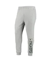 Men's Msx by Michael Strahan Heathered Gray Green Bay Packers Jogger Pants