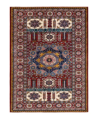 Adorn Hand Woven Rugs Tribal M187365 6'10" x 9'8" Area Rug