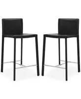 Alec 24" Bar Stools, Set of 2