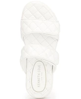 Kenneth Cole New York Women's Reeves Quilted Two Band Flat Sandals