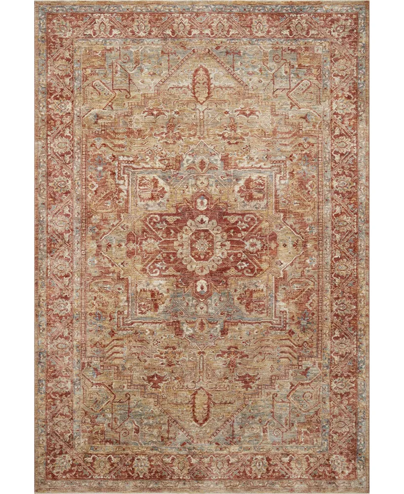 Loloi Ii Terria Ter-01 5' x 7'8" Area Rug - Gold