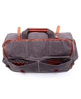 Tsd Brand Stone Creek Waxed Canvas Duffel Bag