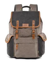 Tsd Brand Mountain Wood Canvas Backpack