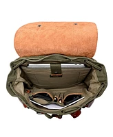 Tsd Brand Hosta Valley Canvas Backpack