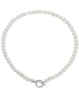 Cultured Freshwater Pearl (7-8mm) 18" Collar Necklace