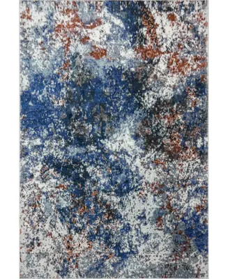 Closeout! Lr Home Tempest Abstract 7'6" x 9'6" Area Rug