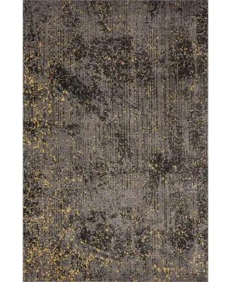 Lr Home Frenzy Speckled Abstract Embers 5' x 7'6" Area Rug