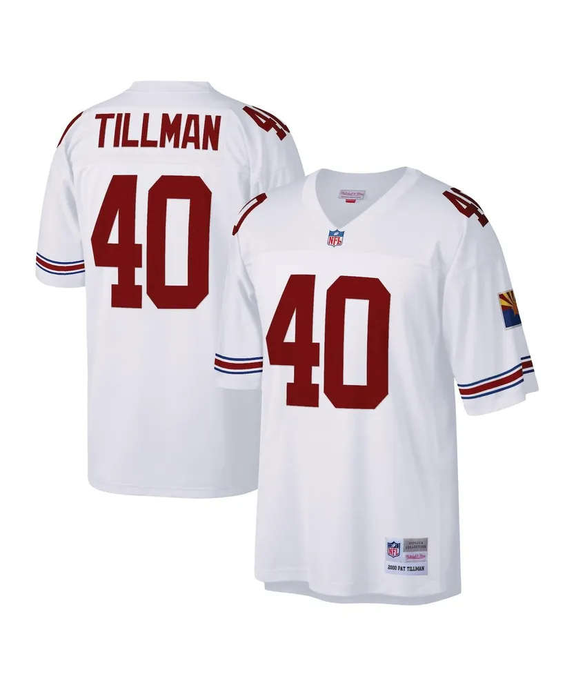 Mitchell & Ness Men's Pat Tillman Black Arizona Cardinals Retired Player  Name and Number Mesh Top