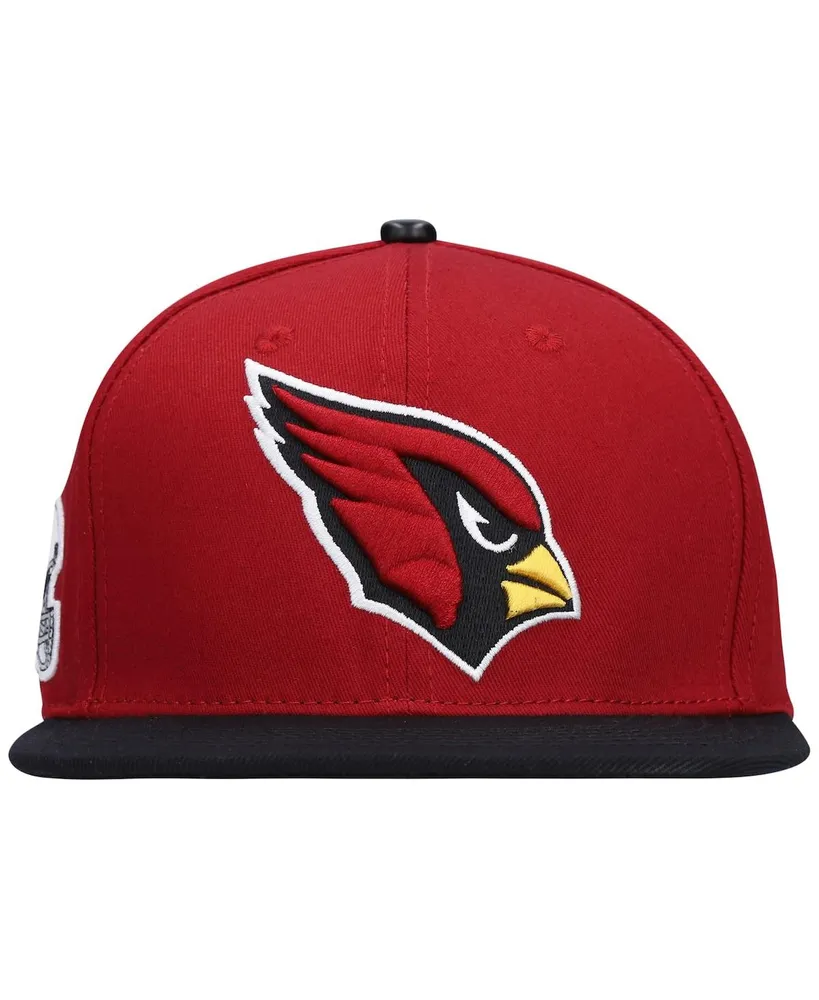 Men's Pro Standard Cardinal, Black Arizona Cardinals 2Tone Snapback Hat