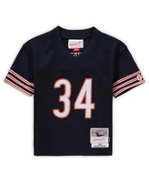 Toddler Boys and Girls Mitchell & Ness Walter Payton Navy Chicago Bears 1985 Retired Legacy Jersey