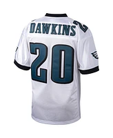 Men's Mitchell & Ness Brian Dawkins White Philadelphia Eagles 2004 Authentic Throwback Retired Player Jersey