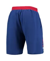 Men's Joel Embiid Royal Philadelphia 76ers Name and Number Shorts