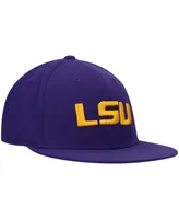 Men's Top of the World Purple Lsu Tigers Team Color Fitted Hat