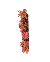 National Tree Company Valentine's Floral Heart Wreath, 15.76"