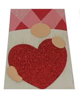 National Tree Company Valentine's Gnomes Porch Decoration