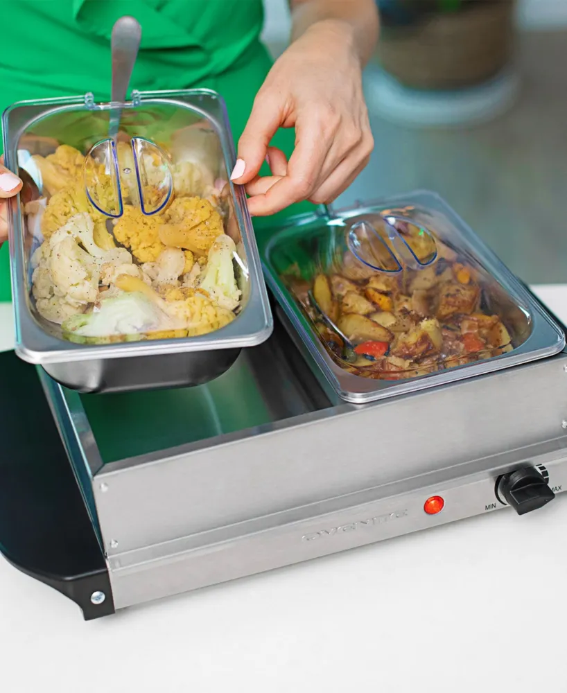 Ovente Electric Buffet Server Tray