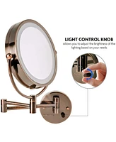 Ovente Lighted Wall Mount Mirror