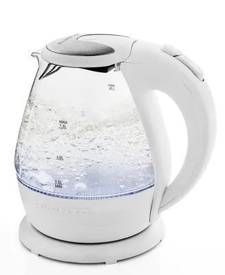 Ovente Glass Electric Water Kettle, 1.5L, Fast Boil