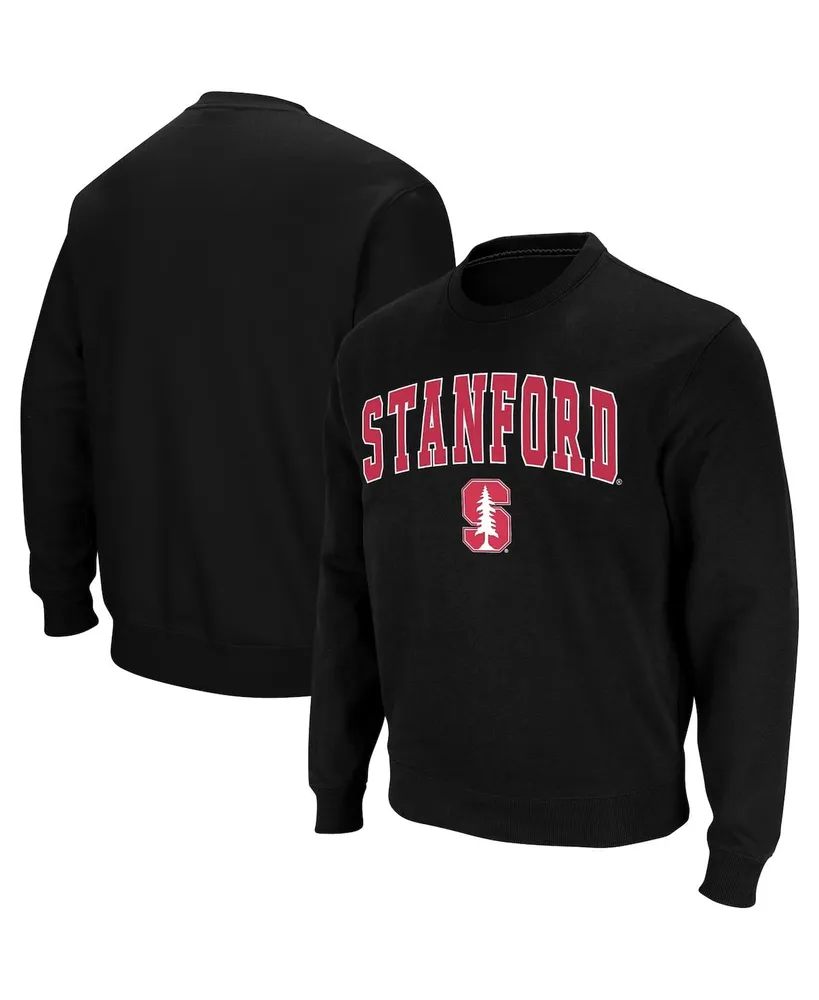 Men's Champion Cardinal Stanford Cardinal Team Arch Reverse Weave Pullover  Hoodie