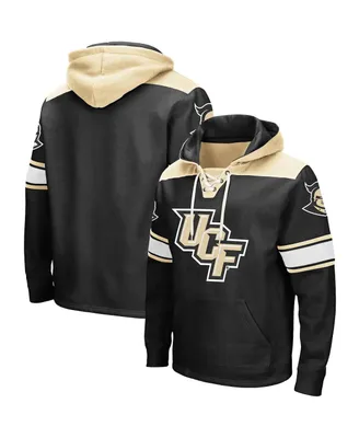 Men's Colosseum Black Ucf Knights 2.0 Lace-Up Hoodie