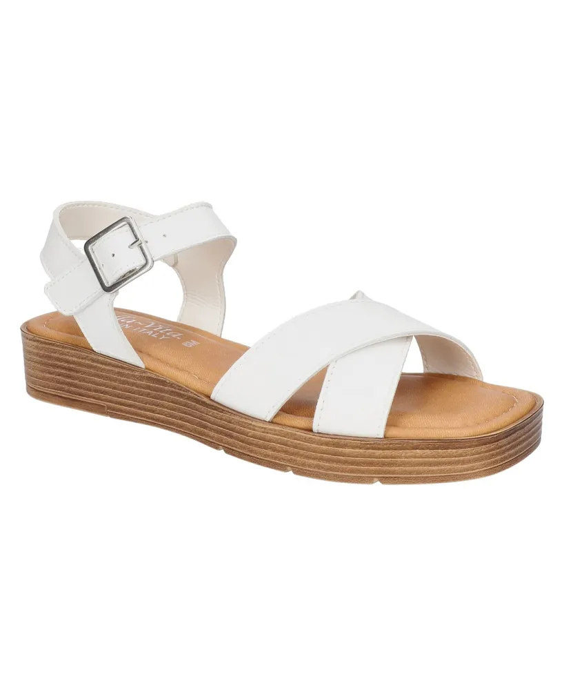 Bella Vita Women's Car-Italy Wedge Sandals